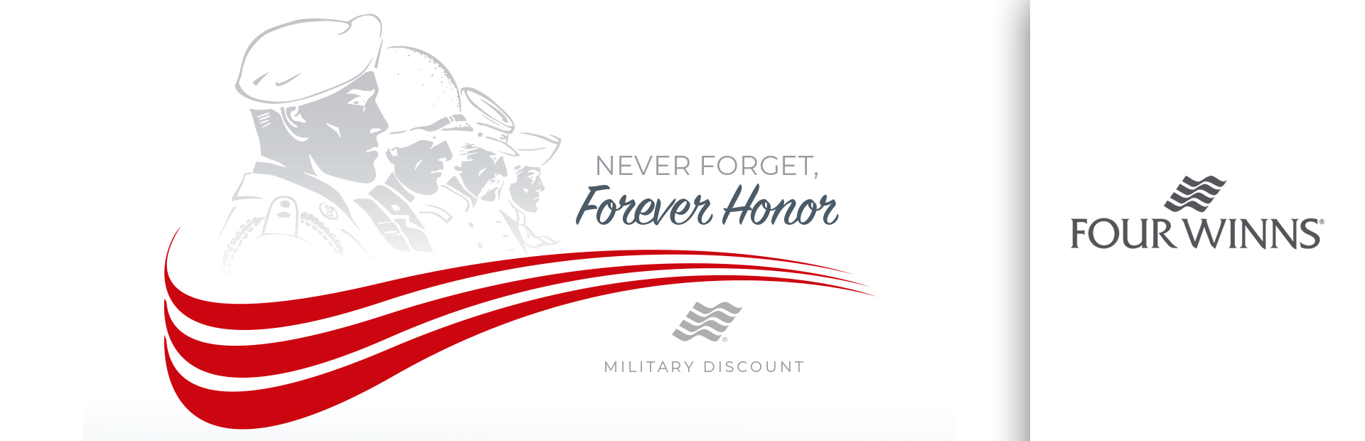 Four Winns: Never Forget, Forever Honor Military Discount